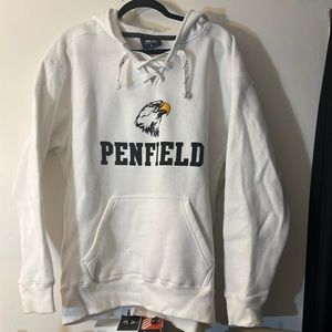 NWOT Penfield eagles lace up hoodie